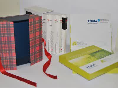 Cajas a medida para proteger libros hechas por Vigoarte en Vigo